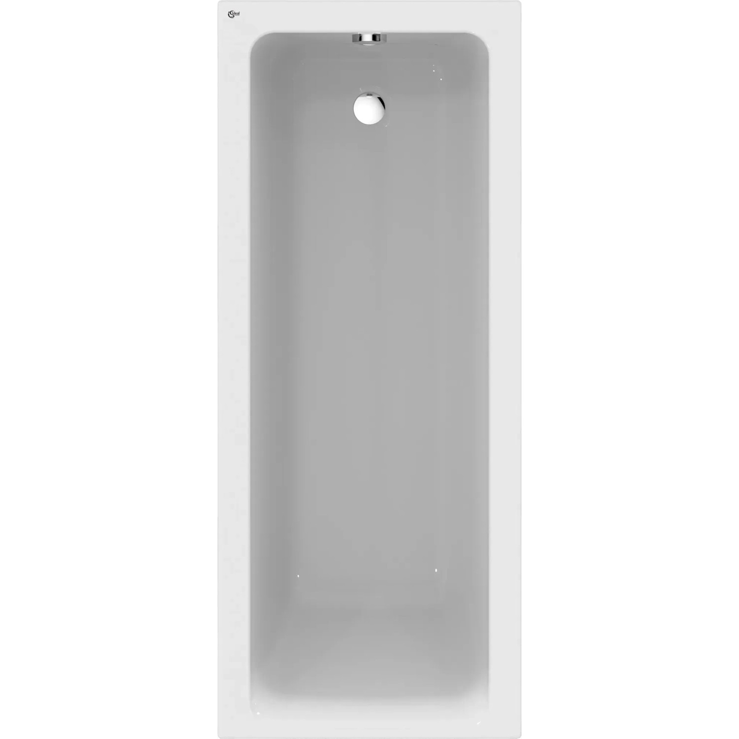 Ideal Standard Connect Air Rechteck-Badewanne, 170x70 cm, Weiß, aus Sanitär-Acryl.