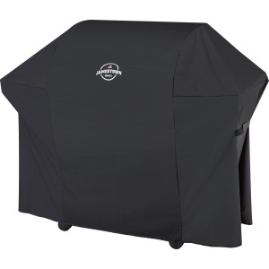 Schwarze Jamestown Grill-Schutzhülle für Knox 4 Brenner Grill, eckig.