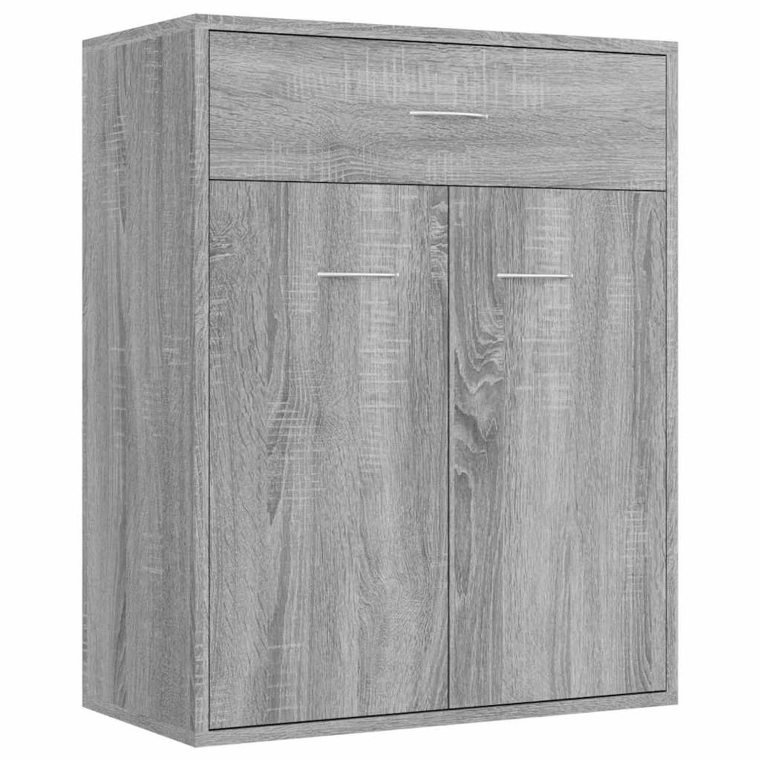 vidaXL Sideboard Grau Sonoma 60x30x75 cm Holzwerkstoff 815376 günstig online kaufen