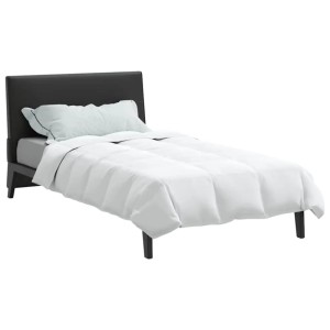 vidaXL Winterbettdecke Weiß 140 x 220 cm Feder 42007657