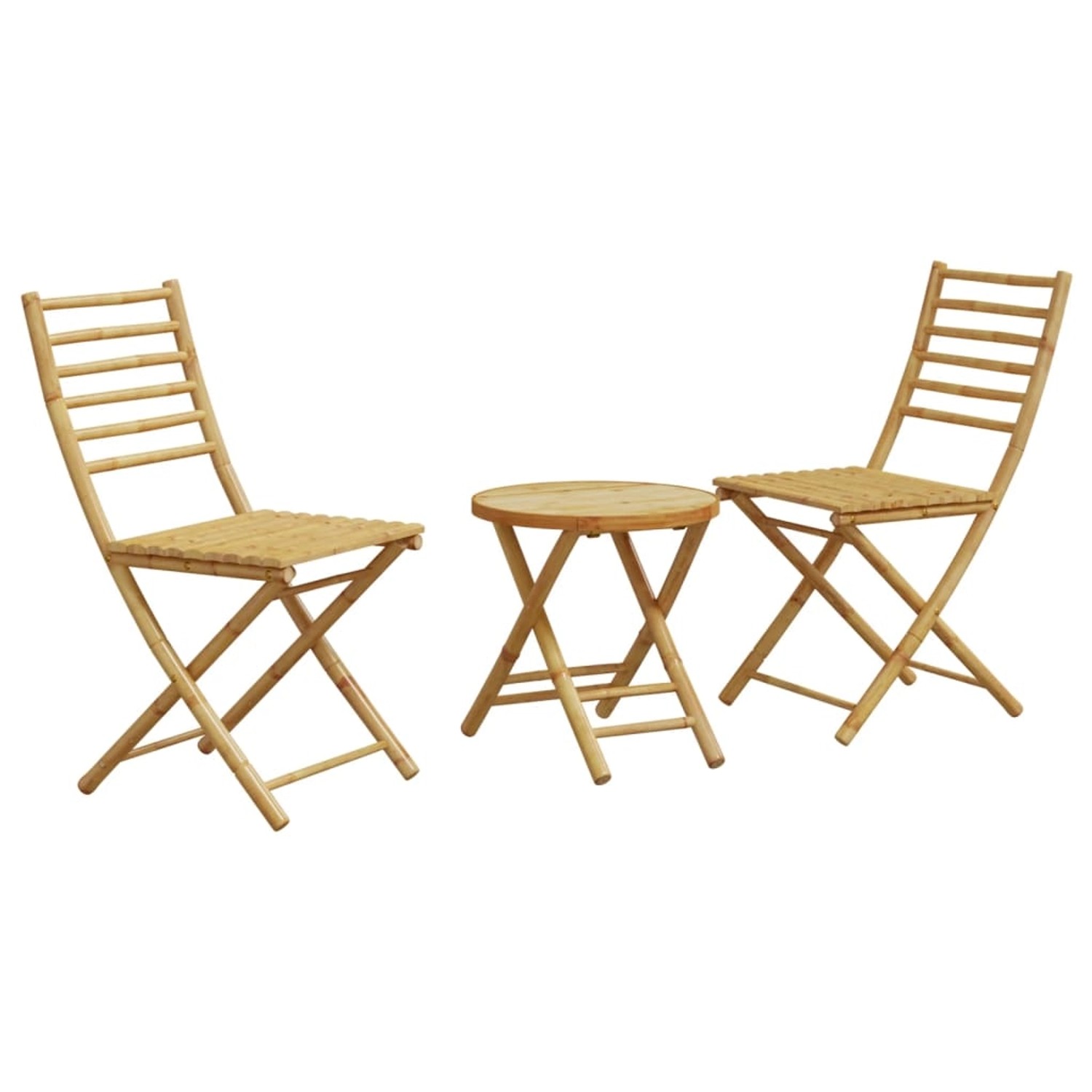 Thumbnail - vidaXL 3-tlg Bistro-Set Bambus Modell 7