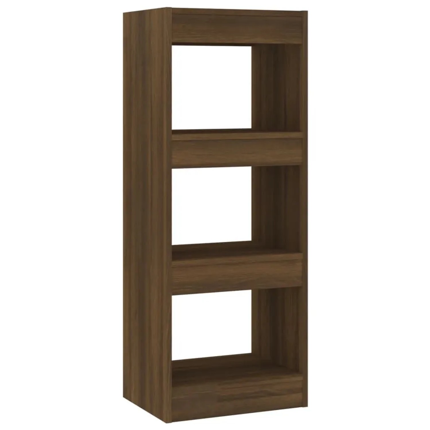 vidaXL Bücherregal/Raumteiler Braun Eiche 40x30x103cm Holzwerkstoff 813589 günstig online kaufen