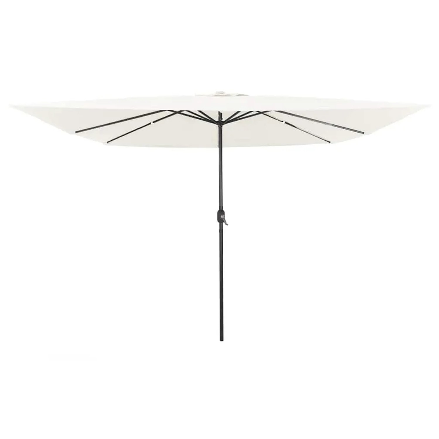 vidaXL Gartenparasol Weiß und Schwarz 295 x 295 x 245 cm 42003660 günstig online kaufen