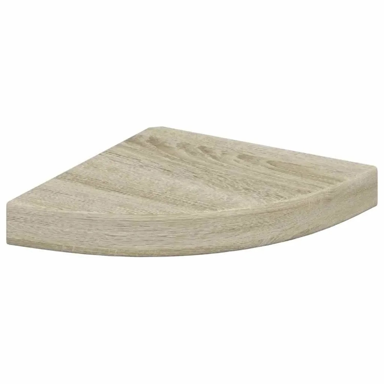 vidaXL Eck-Schweberegal Eichen-Optik 25x25x3,8 cm MDF 323904