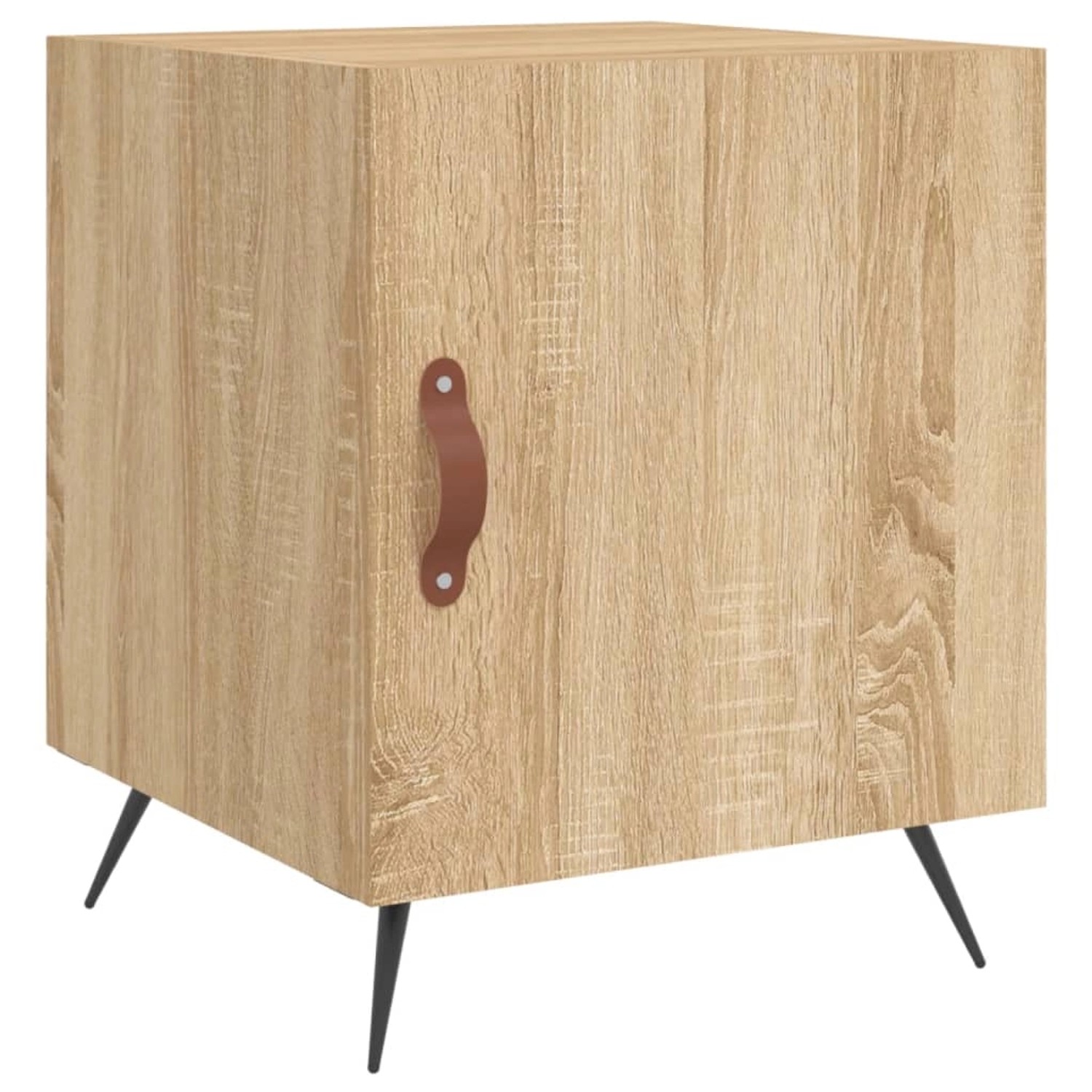 vidaXL Nachttisch Sonoma-Eiche 40x40x50 cm Holzwerkstoff Modell 8 günstig online kaufen