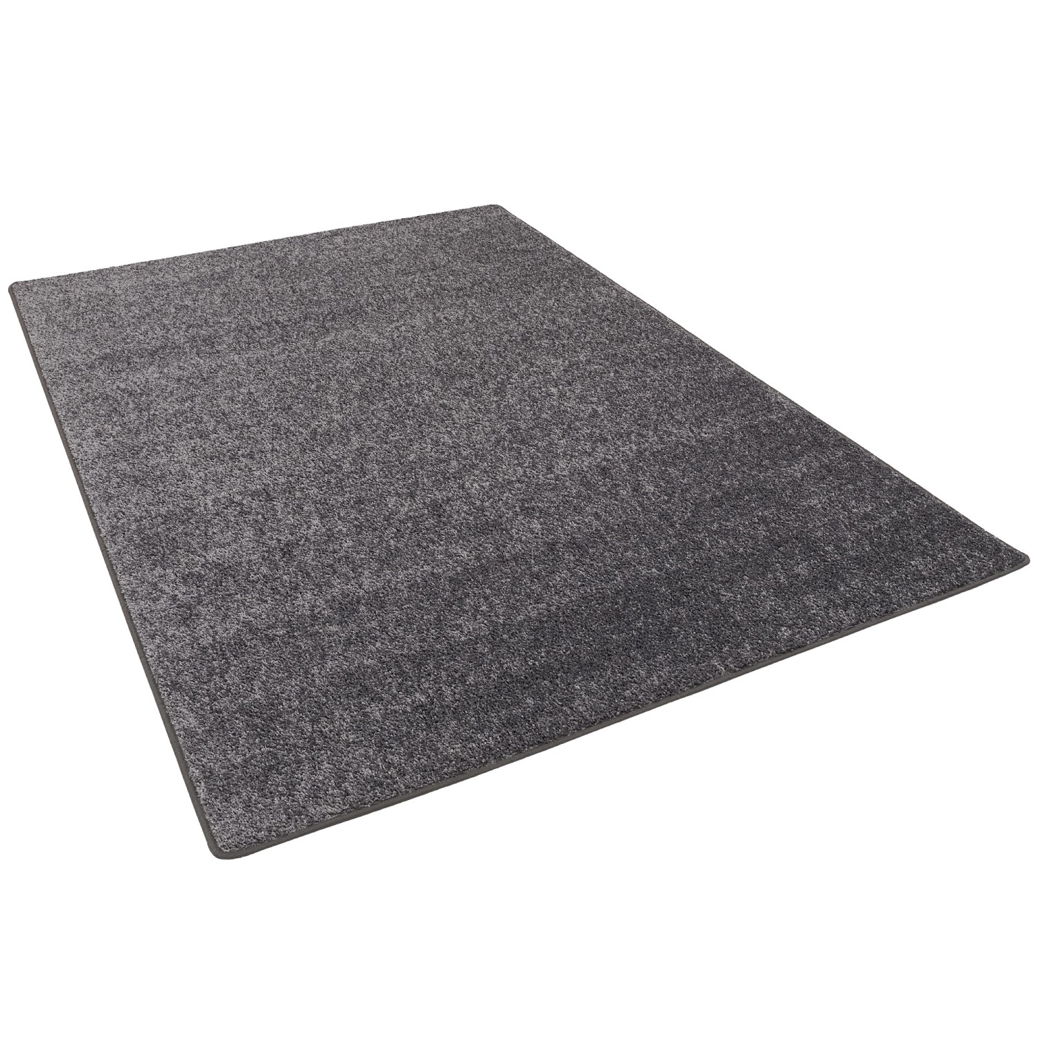 Snapstyle Hochflor Langflor Teppich Cottage Grau 133x133cm günstig online kaufen