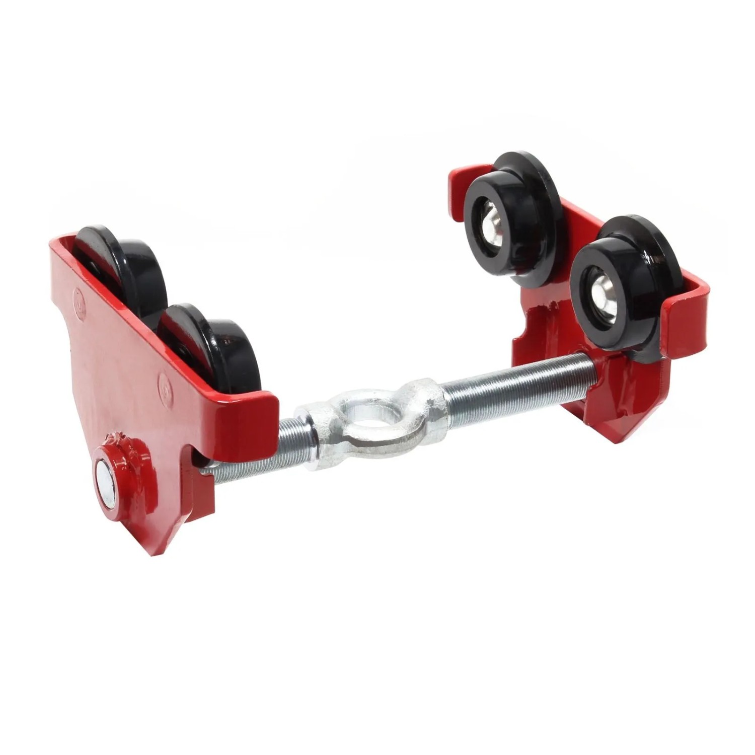 Wiltec Laufkatze 1000kg 55-210mm Rollfahrwerk Handfahrwerk Unterflanschlaufkatze