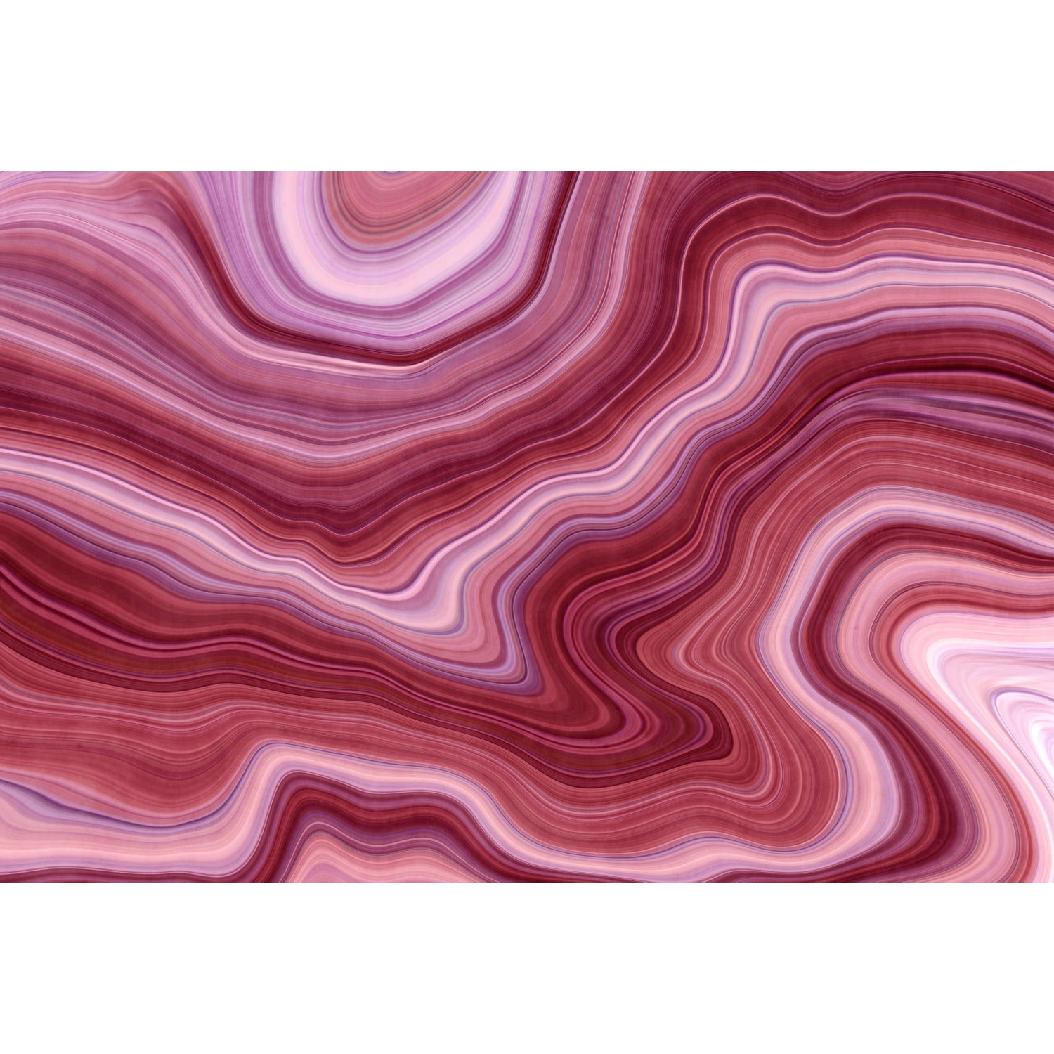 Fototapete Marmor Edelstein Rosa Lila Rot 4,00 m x 2,70 m FSC®