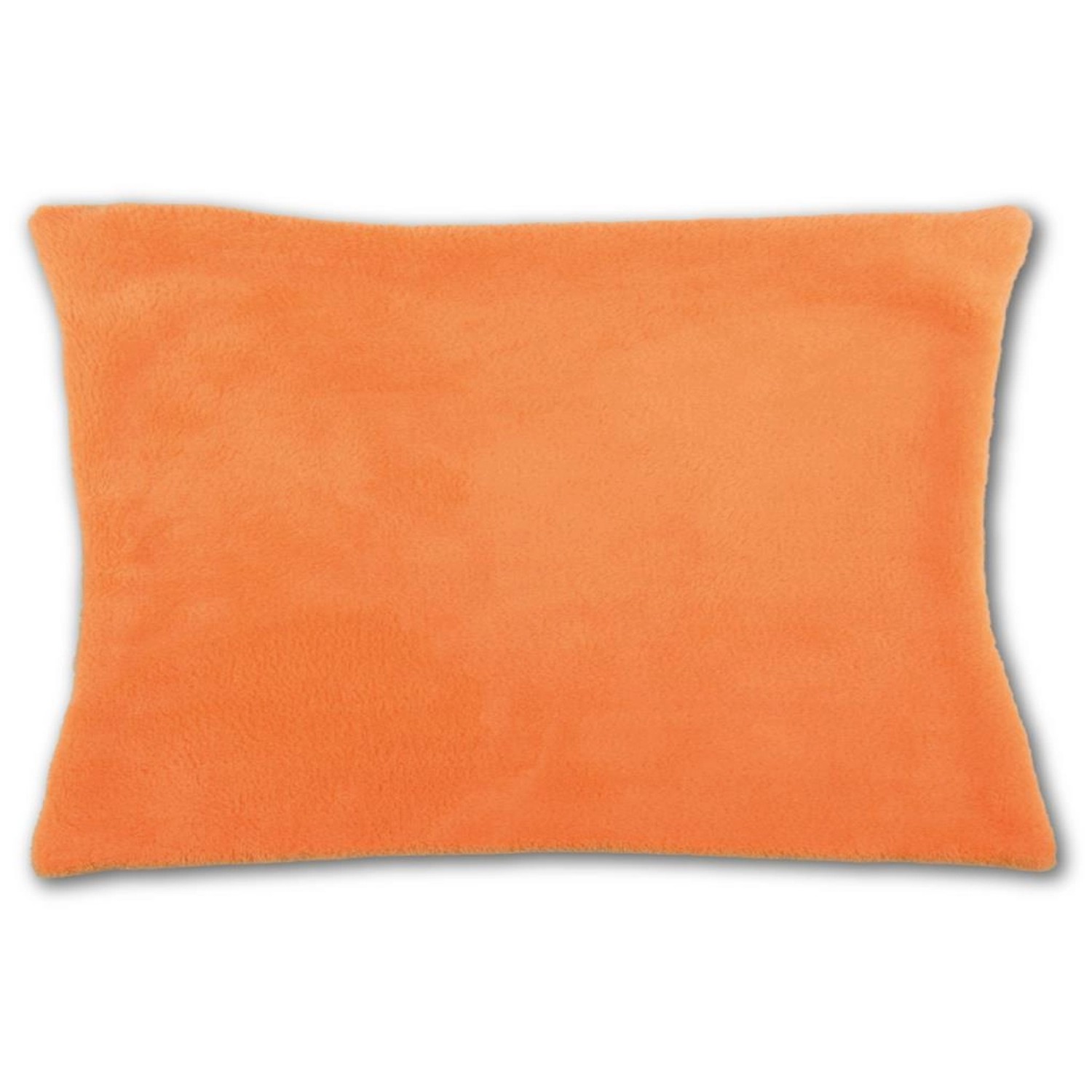 Bestlivings Kissenhülle Kuschel 30 x 50 cm Orange mit Füllung