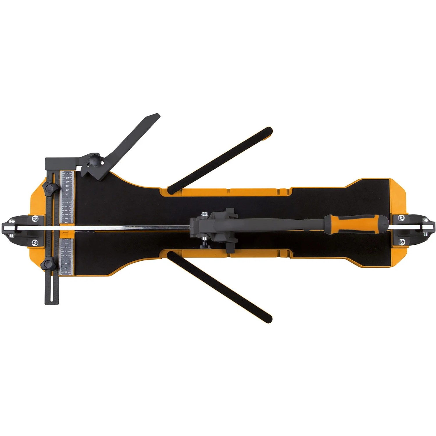Cross Tools CUT 730 Fliesenschneider: Manuelles Werkzeug mit Wolframcarbid-Schneidrad und rutschfester Auflage.