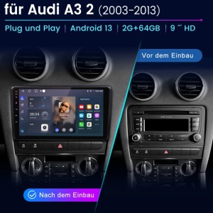 Junsun Autoradio Für Audi A3 2 2003-2013