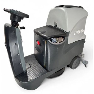 DeTec. Aufsitzscheuersaugmaschine DT FL70 mit 2 Akkus Scheuersaugmaschine 56 cm Bürstendurchmesser