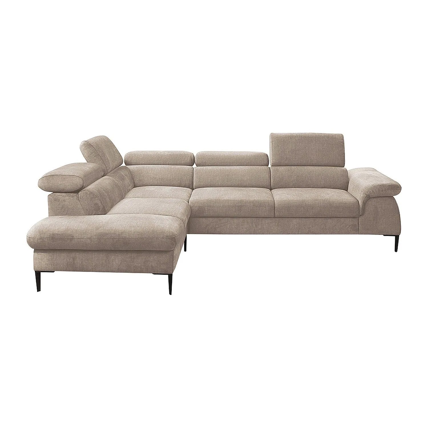 Vente-unique Schlafsofa Sepina Beige 280 cm