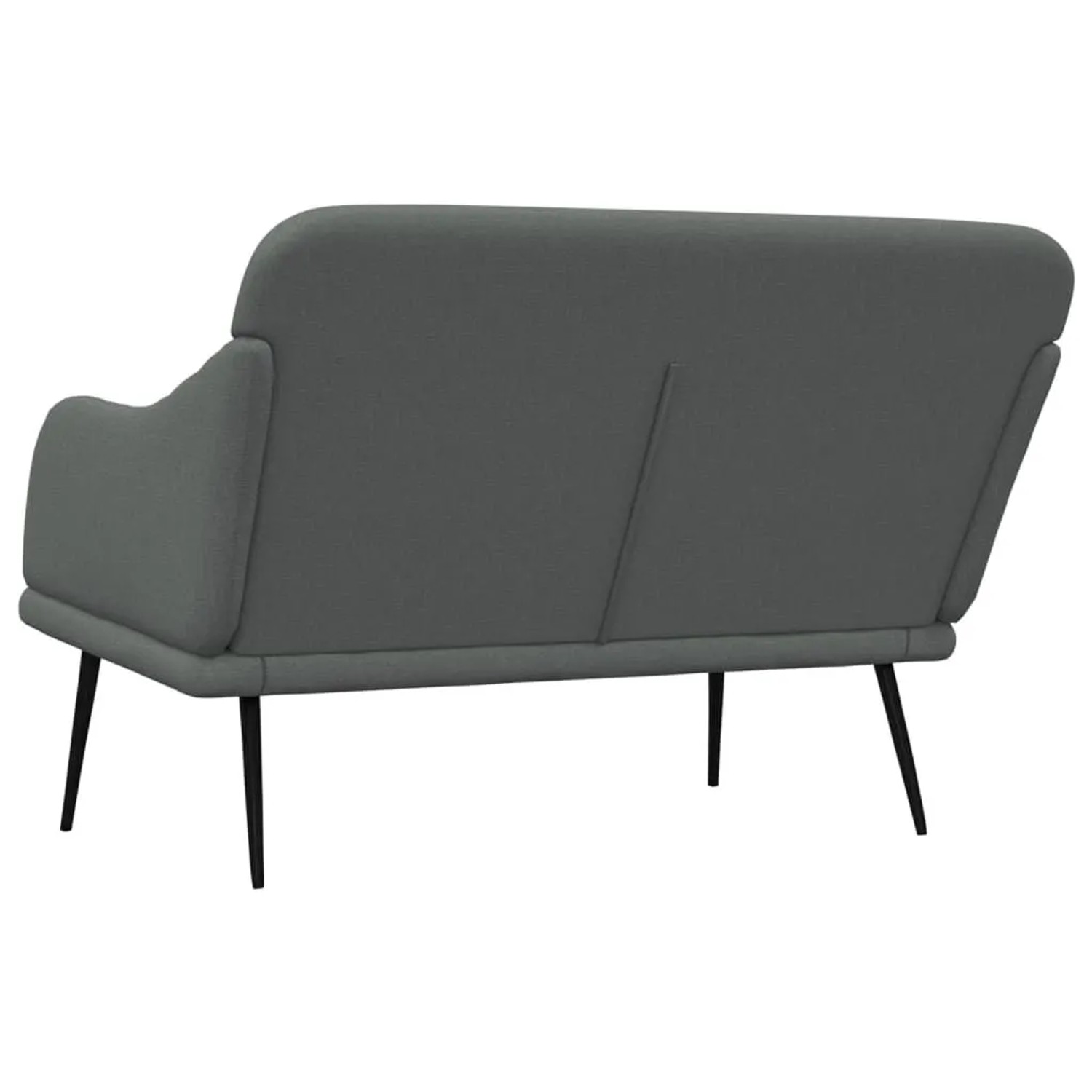 vidaXL Sitzbank Dunkelgrau 110x76x80 cm Stoff 351484_5