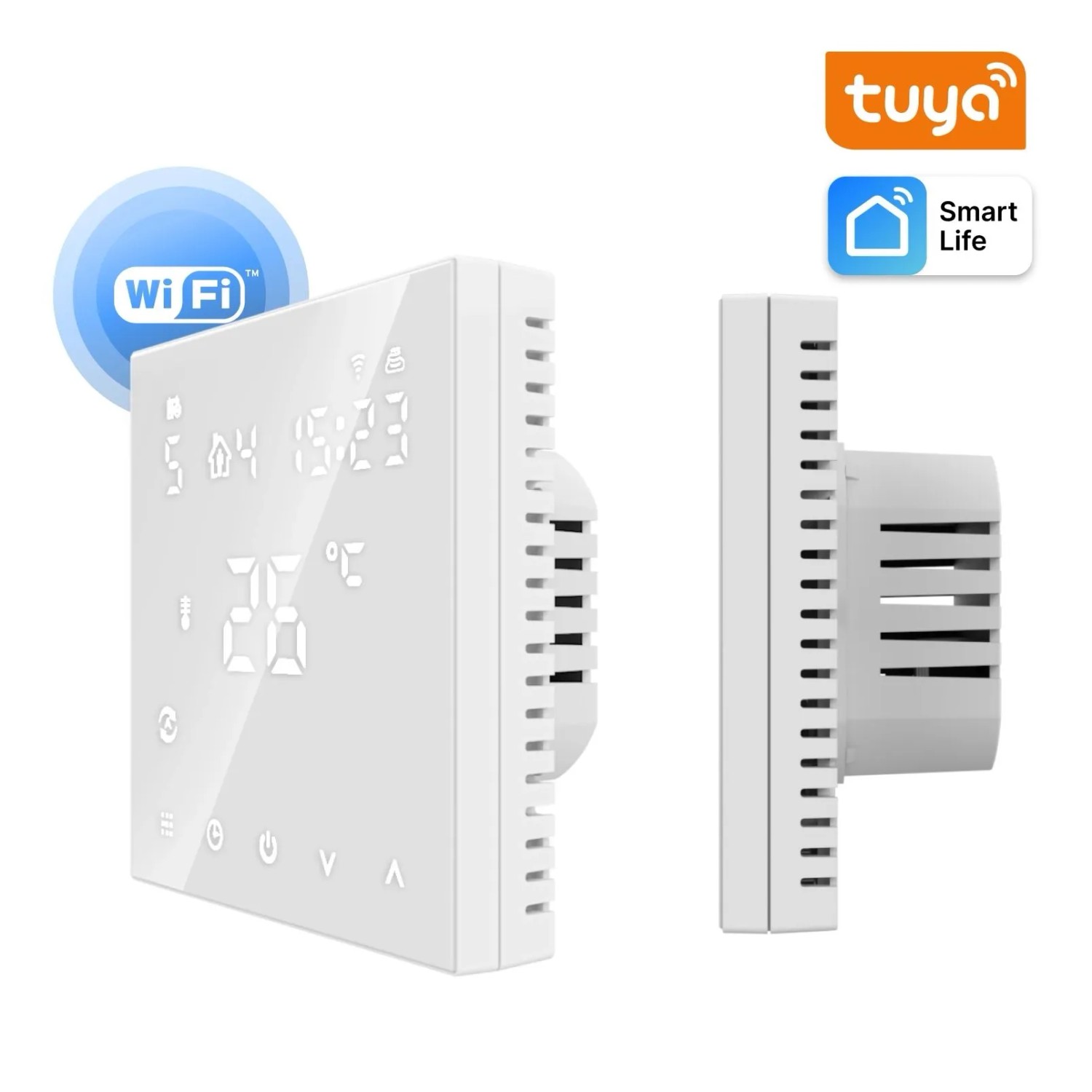 WARMON Fußbodenheizung Elektrisch ULTRA 200 W/m² inkl. TS 300 WiFi Thermostat Weiß 10 m²