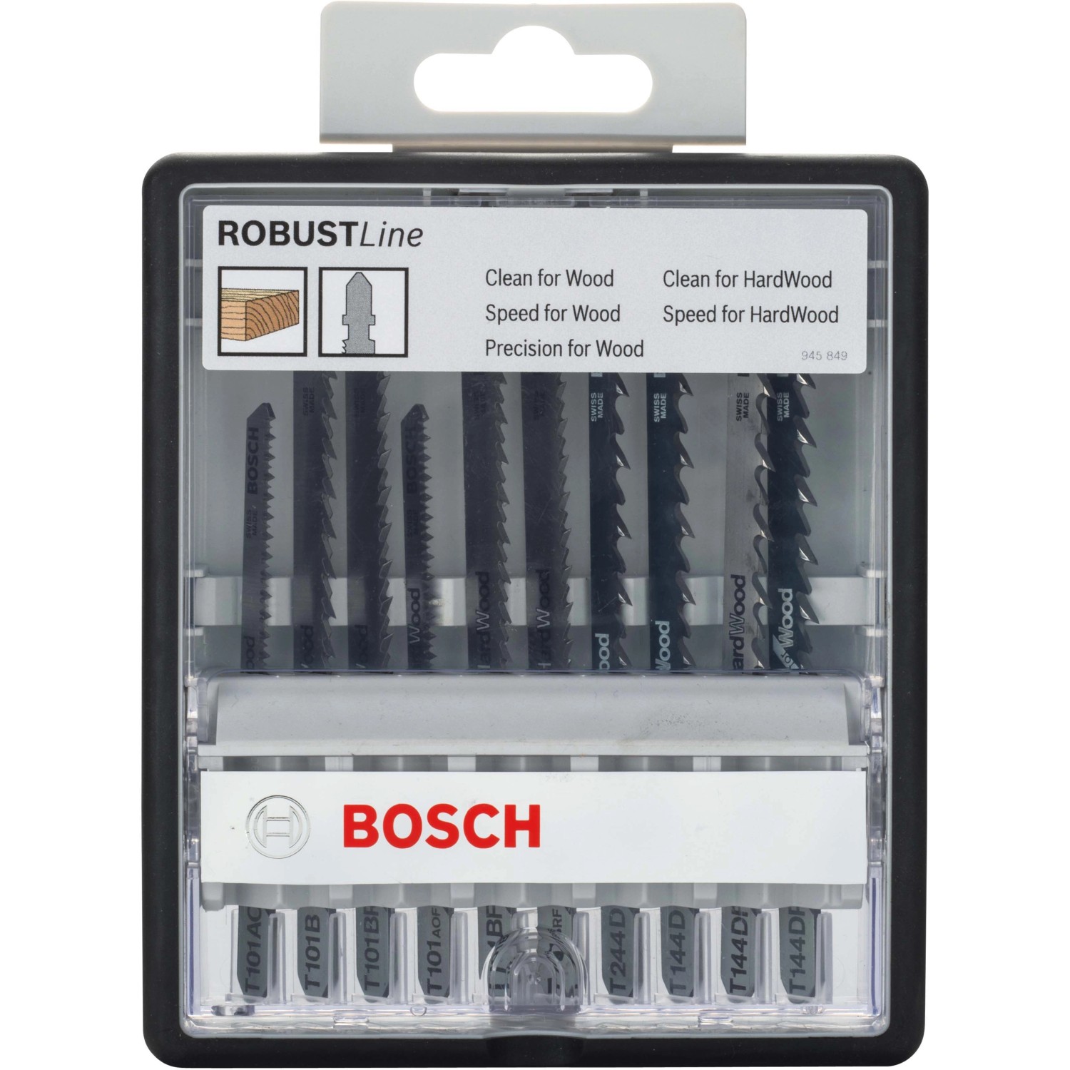Bosch Stich- und Säbelsägeblätter-Set Robust Line 10-teilig