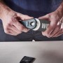 wolfcraft Leerkartuschen (3 Stk.) zum Befüllen von Fugenmasse, Anwendung durch Handwerker.