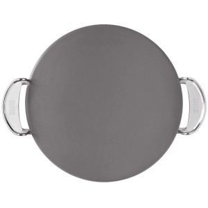 Weber Crafted glasierter Pizzastein, 41x40 cm, für Grills. Grillutensil für perfekte Pizza.