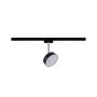 Paulmann URail LED-Spot Circle, schwarz/chrom, 5W, 4000K, dimmbar für Schienensysteme.