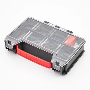 Qbrick System Schnellkupplungen Set zur individuellen Anpassung von Werkzeugkoffern.