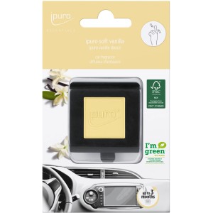 Ipuro Lufterfrischer Car Line Essentials Soft Vanilla für das Auto.
