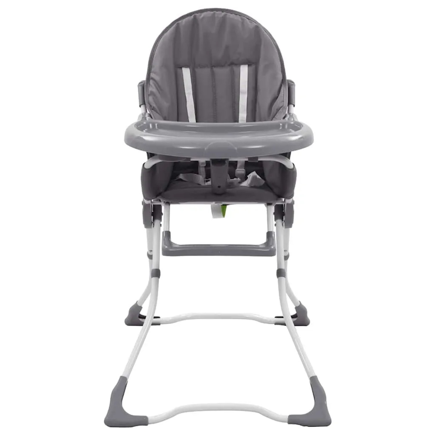vidaXL Baby-Hochstuhl Grau und Weiß 10185_2