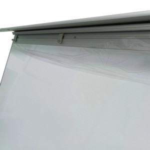 Relaxdays Flipchart Whiteboard Aluminium Weiß Höhenverstellbar Magnetisch Abwischbar Mit 2 Armen 100 cm x 70 cm 4,2 kg