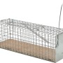 Rattenfalle Lebendfalle aus Drahtkäfig, tierschonend zum Ratten fangen.