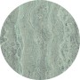 Runde, selbstklebende Vlies Fototapete Green Marble (Ø 125 cm) für Wandgestaltung.