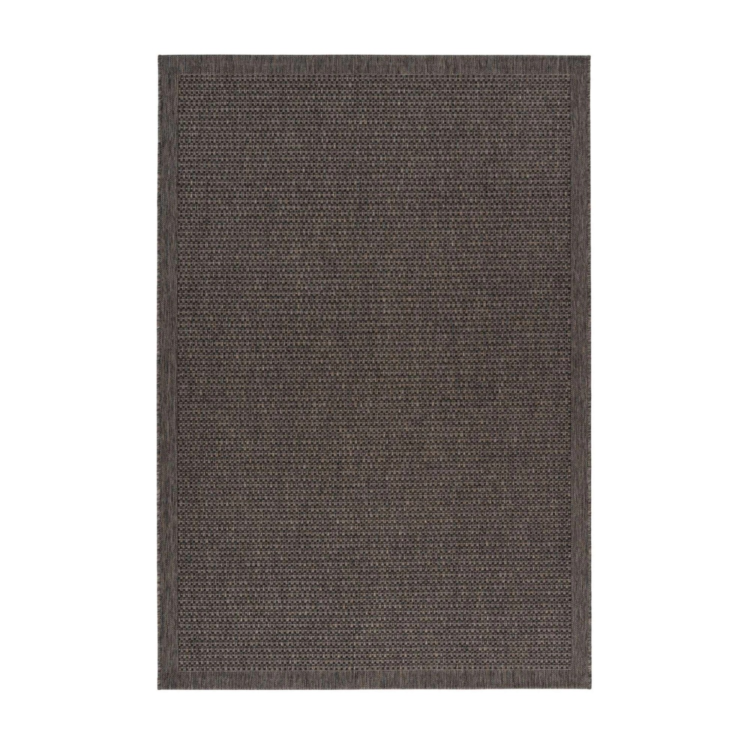 MeGusta Flachflor Teppich Modern Taupe Polypropylen 80x230 cm Graciela günstig online kaufen