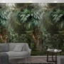 Marburg Vliestapete Floral Wald Grün, Fototapete mit Dschungel-Motiv für Wohnraum.
