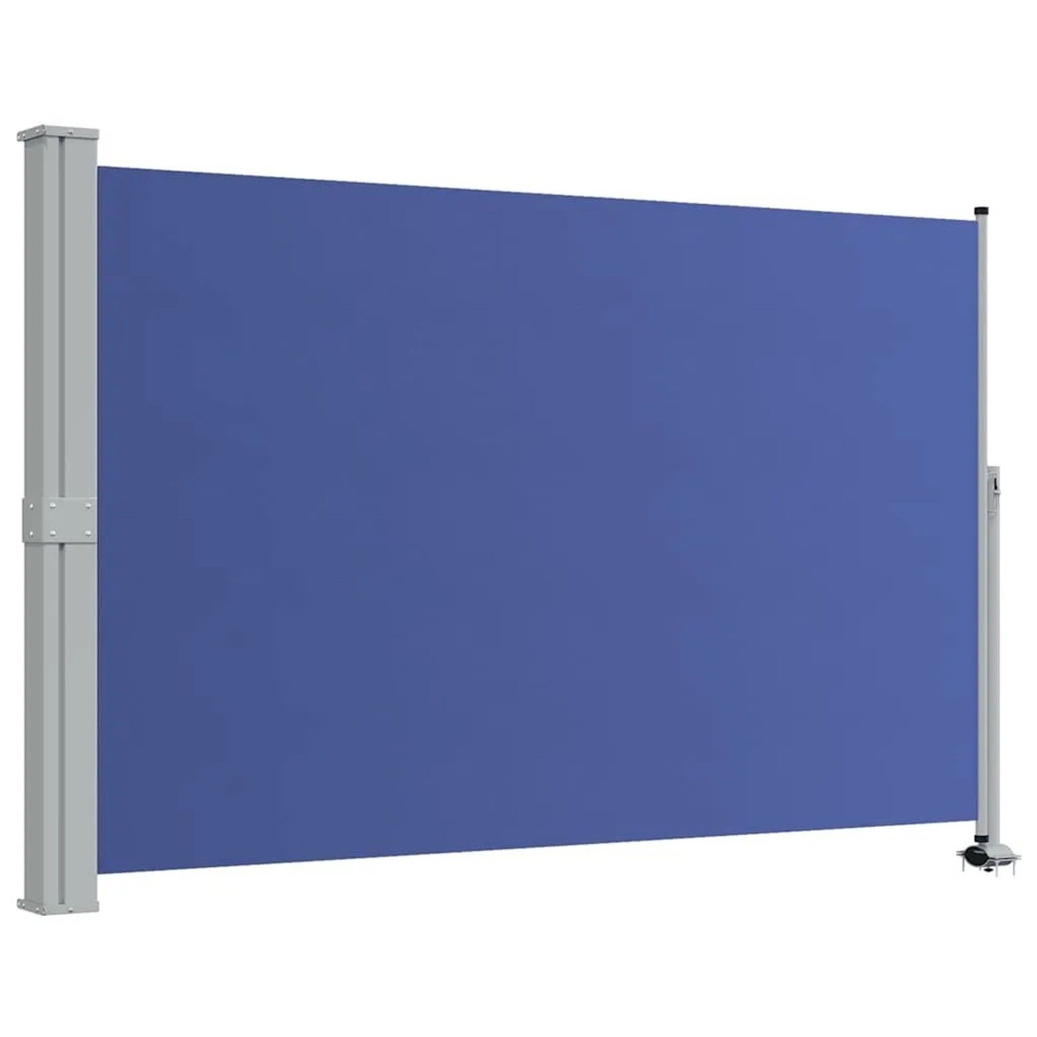 vidaXL Ausziehbare Seitenmarkise 160x300 cm Blau 48350