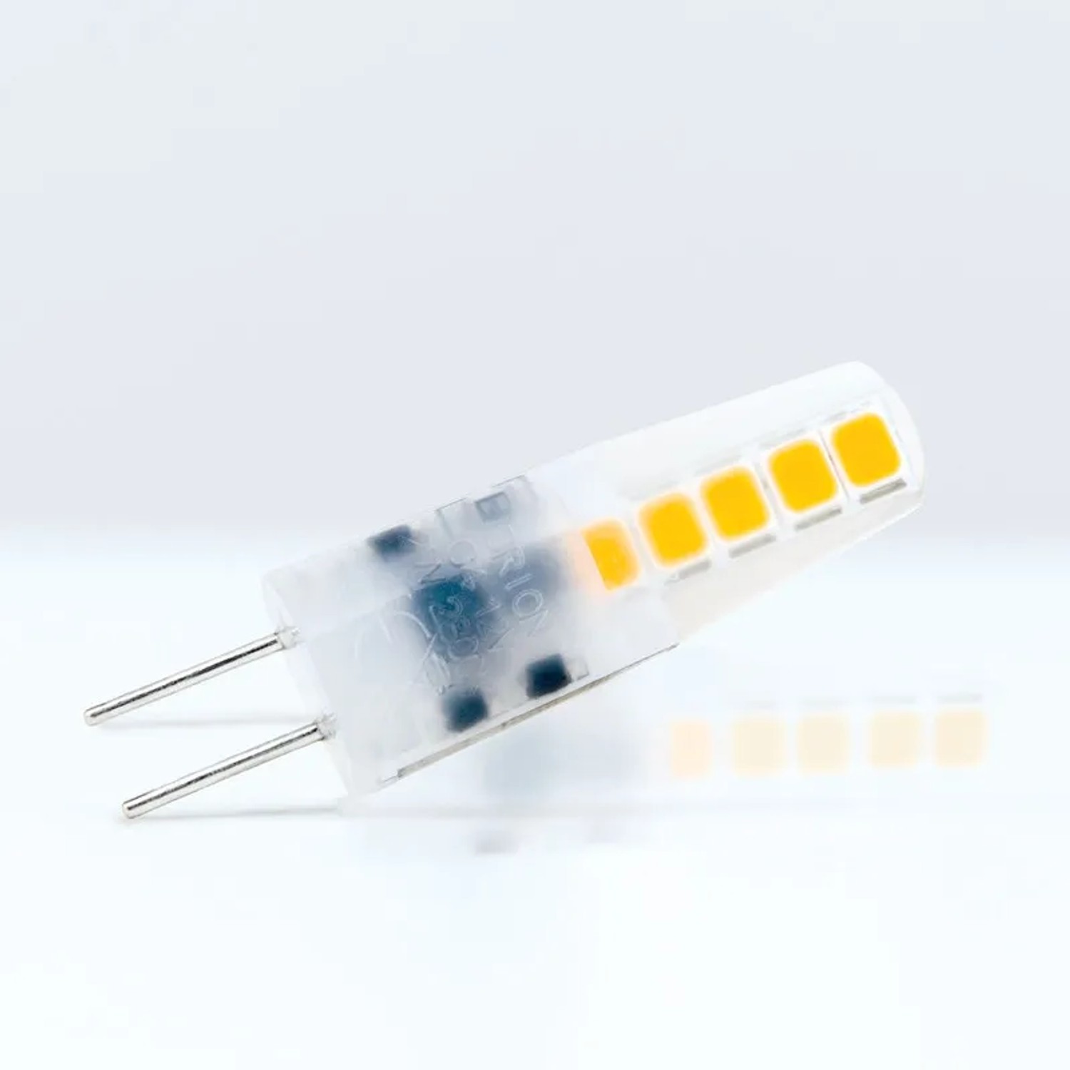 Dimmbare Orion LED-Niedervoltlampe G4 mit 1,8W und warmweißem Licht (2700K).