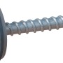 SDF Dach- & Fassadenbauschraube, Alu-Anthrazit, 6x38 mm, zur Befestigung von Dachblechen.