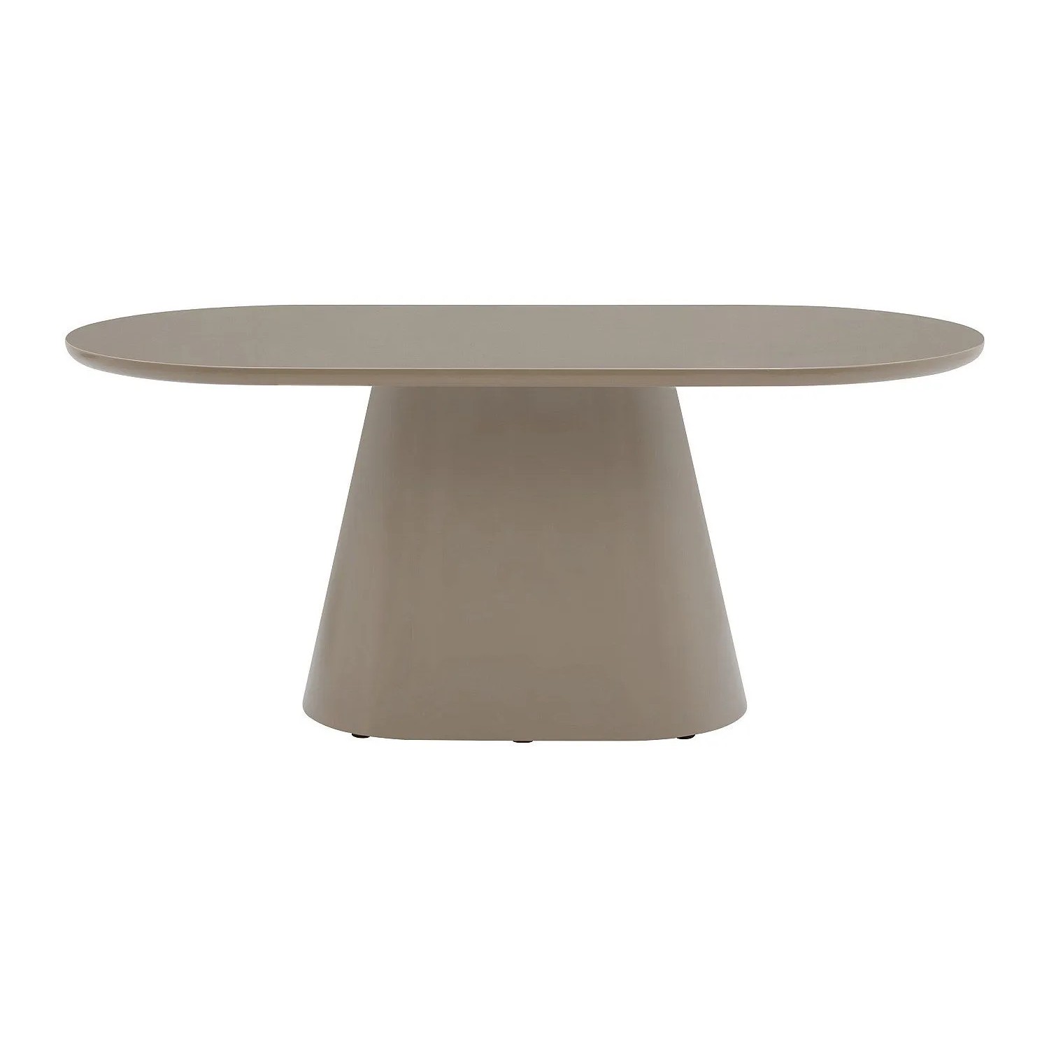 Vente-unique Esstisch Valiana Taupe  Beige 180 cm