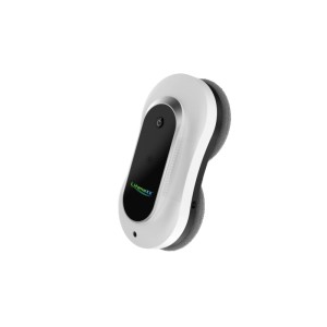 Technaxx Fensterreinigungs-Roboter LX-055, weiß-schwarz, mit runden Reinigungspads. Automatischer Fenstersauger.
