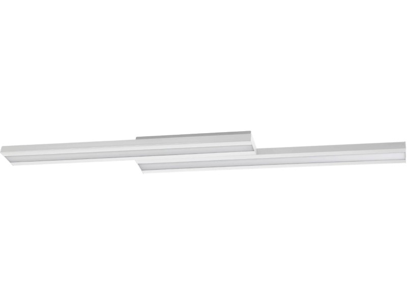 Eglo LED-Deckenleuchte Saliteras-Z 2-flammig Weiß länglich kaufen bei OBI