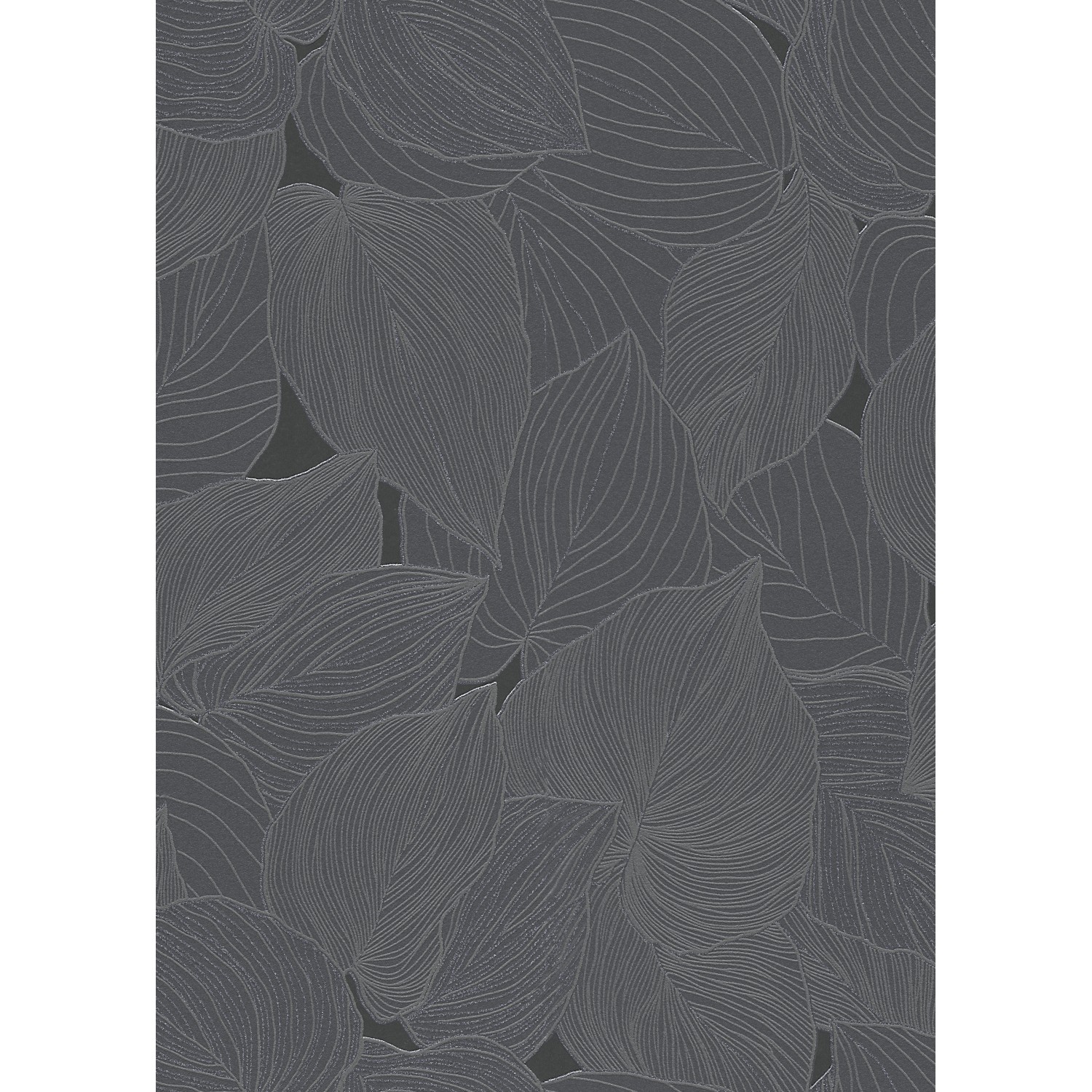 Erismann Vliestapete Collage Natural Symphony 10,05 m x 0,53 m Schwarz günstig online kaufen