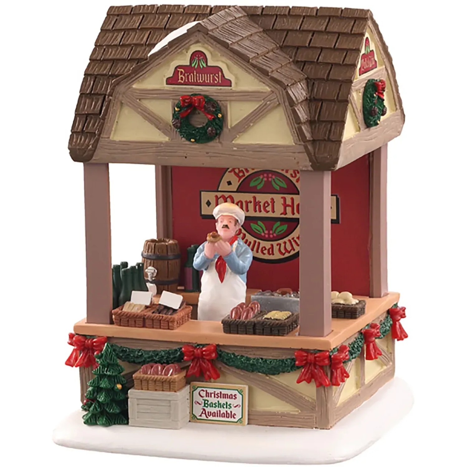 Lemax Weihnachtsdekoration Christmas Market Bratwurst 13,6 x 10,5 x 10,8 cm