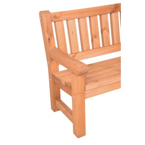 Garden Pleasure Bank Allgäu 2-Sitzer Braun FSC®