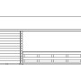 Skizze Skan Holz Gartenhaus Alicante 1 Natur, 380x150 cm, mit Anbau und überdachter Fläche.