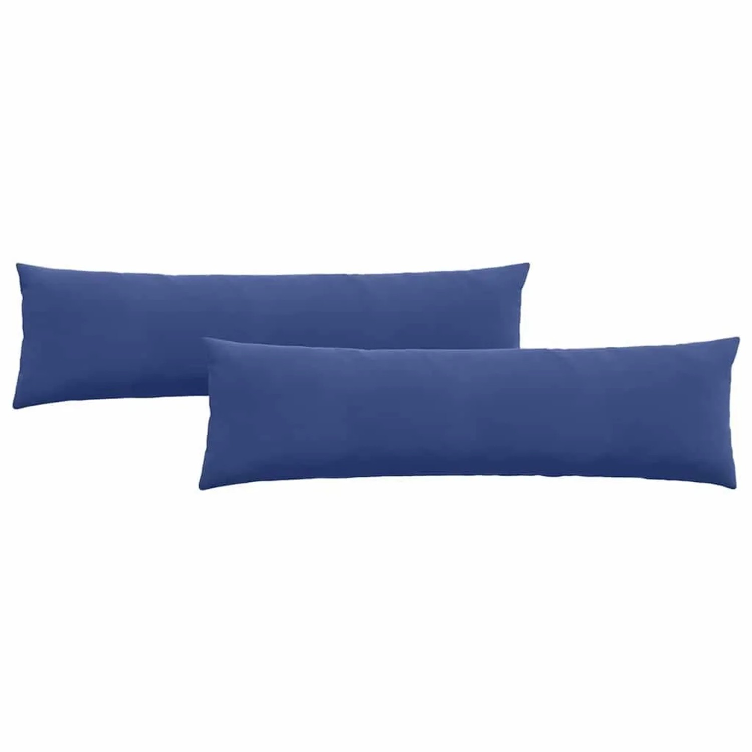 vidaXL Sofakissen 2 Stück Polizeiblau 145 x 40 cm Cordstoff 42013853