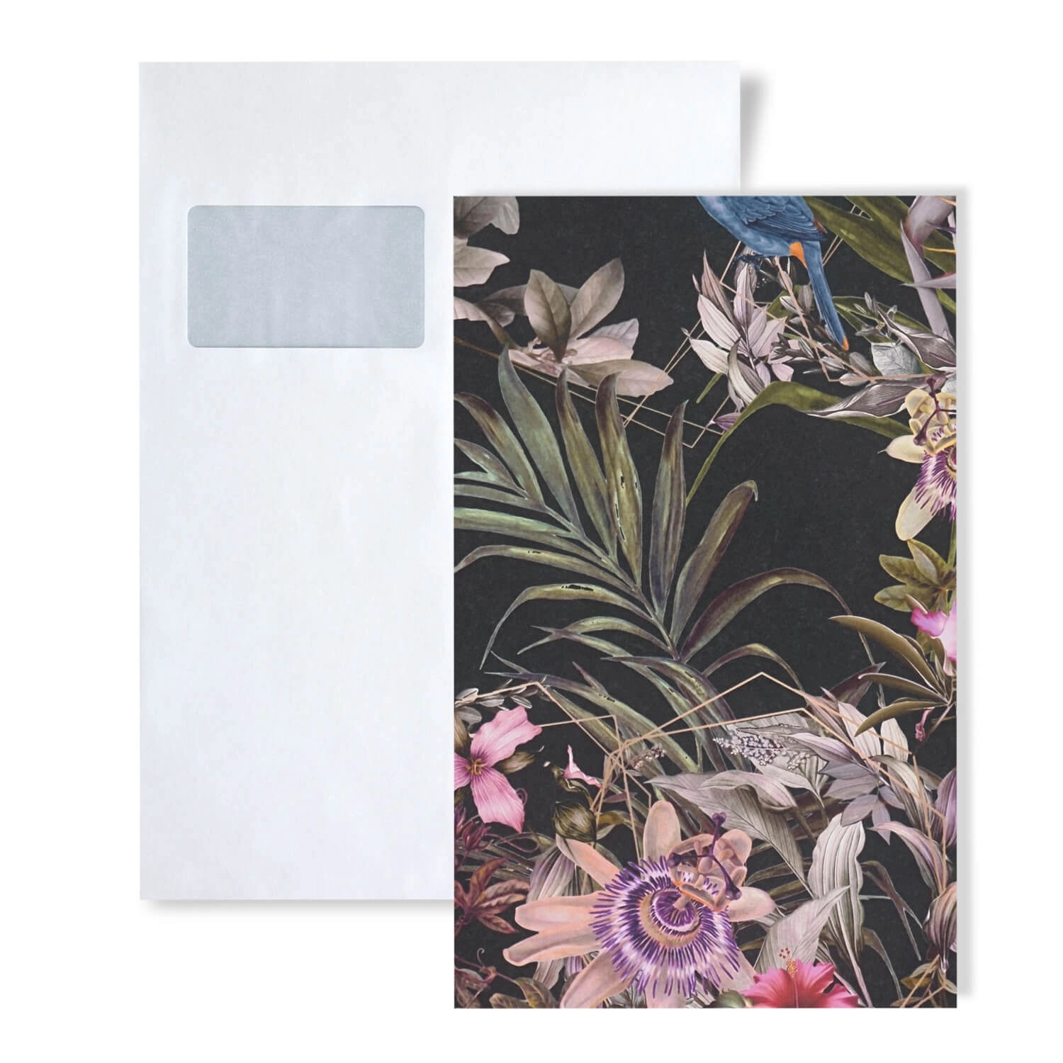 PROFHOME 1 MUSTERSTÜCK S-381781-GU DIN A4 MUSTER der Floralen Tapete günstig online kaufen