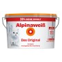 Eimer Alpina Wandfarbe Alpinaweiß Das Original, 12 Liter, weiße Innenfarbe.