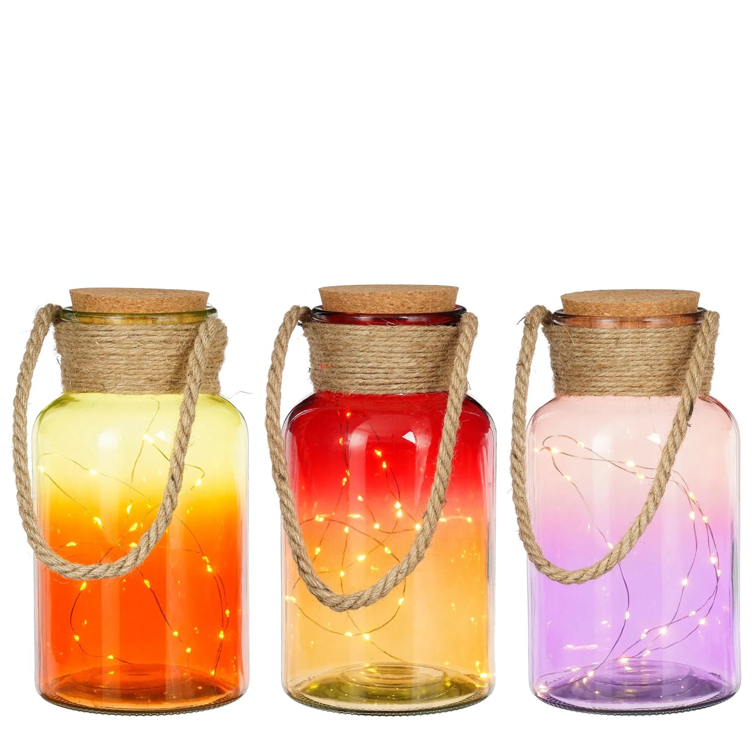 Mica Decorations Flasche LED Bunt Sortiert Höhe 27 cm kaufen bei OBI