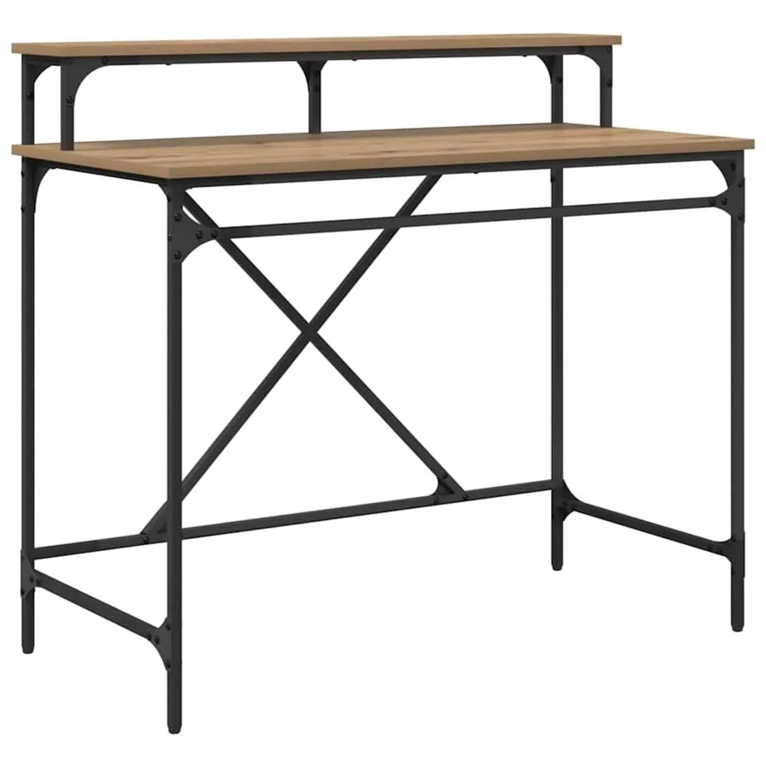 vidaXL Schreibtisch Artisan-Eiche 100 x 50 x 90 cm Holzwerkstoff 881277 günstig online kaufen