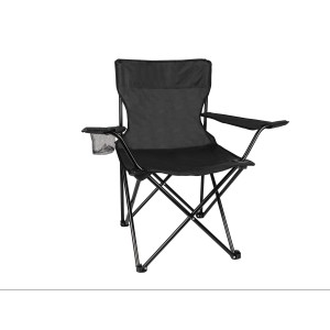 Wellogic Campingstuhl Faltbar Schwarz