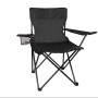 Wellogic Campingstuhl Faltbar Schwarz