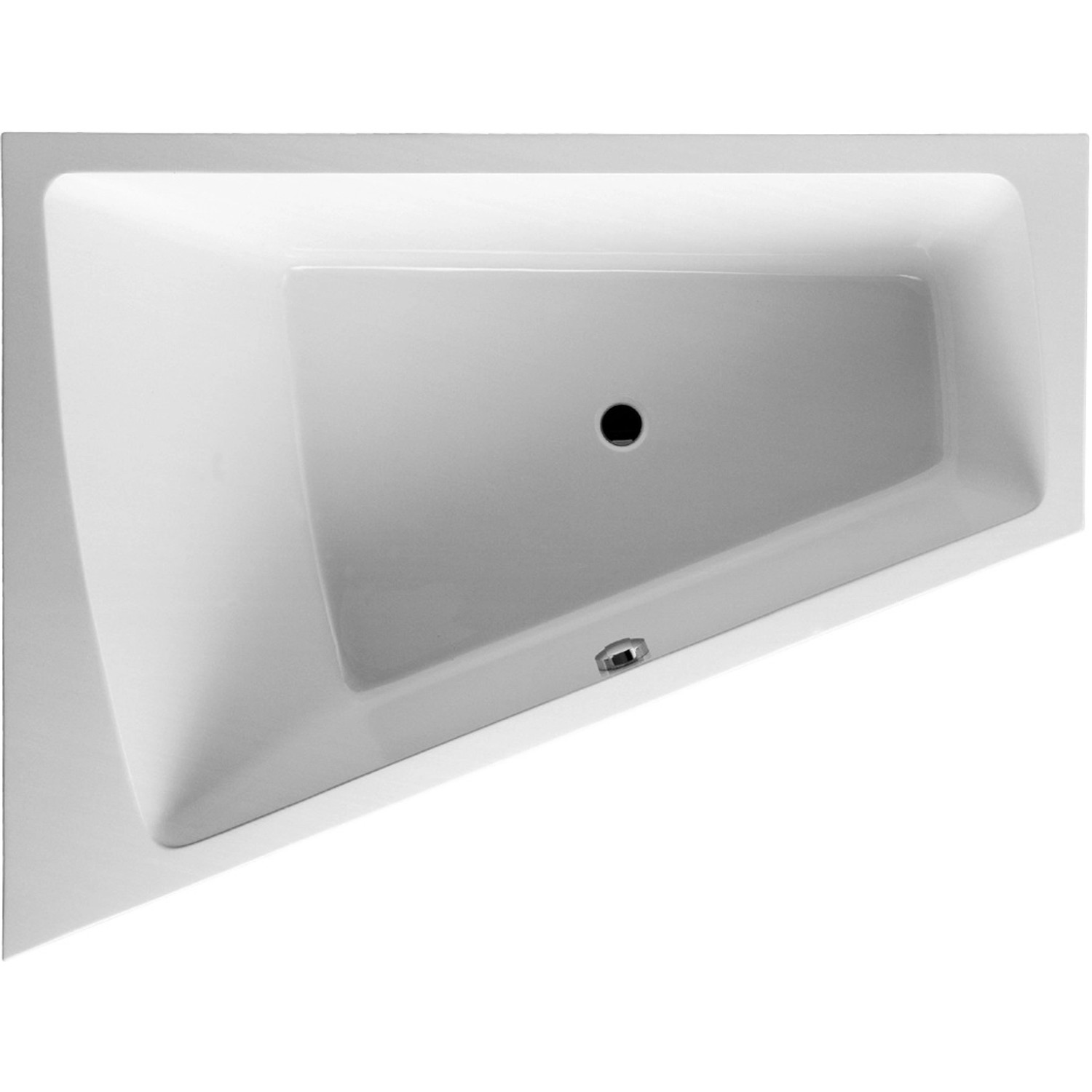 Duravit Eckwanne Paiova 170 cm x 130 cm Einbauversion links Weiß