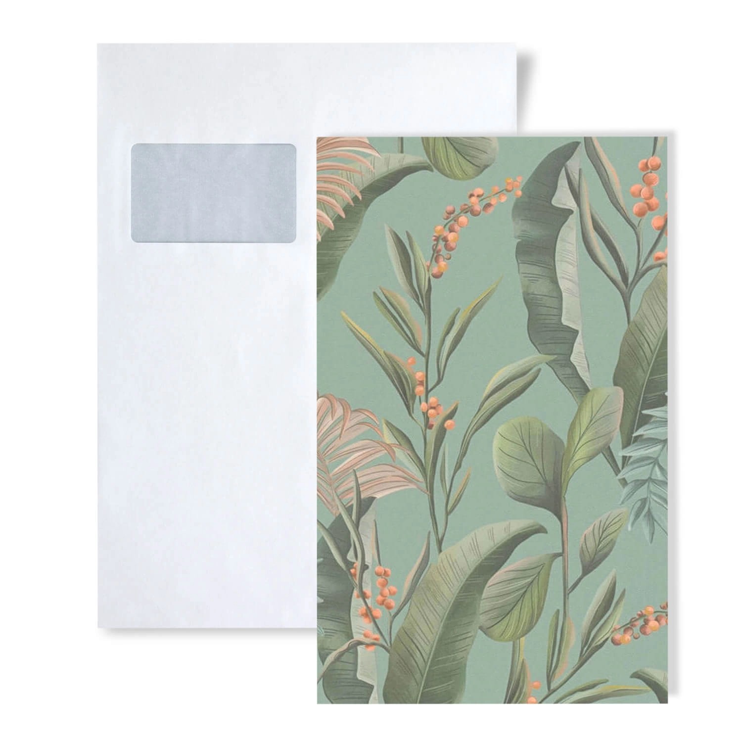 PROFHOME 1 MUSTERSTÜCK S-394364-GU DIN A4 MUSTER der Floralen Tapete günstig online kaufen